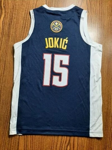 Official Nikola Jokic Denver Nuggets YOUTH Kids Jersey Small Cover