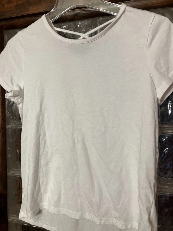 Girls Old Navy White TShirt Size XXL (16) - Image 1 of 1