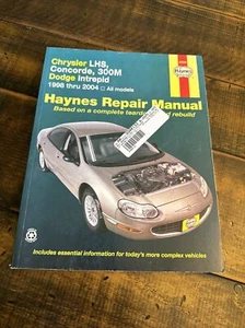 HAYNES REPAIR MANUAL Chrysler Dodge 1998 - 2001 LHS Concorde 300M Intrepid 25026 - Picture 1 of 2