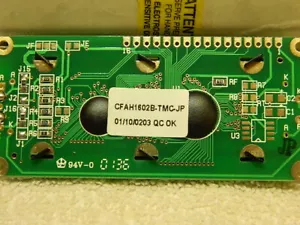 4 PCS CRYSTALFONTZ CFAH1602B LCD'S ... + 2 MOUNTS - Picture 1 of 5