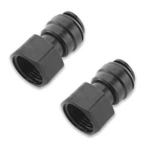 DM Fit Push Fit 12mm x 1/2" BSP Female Caravan/Motorhome/Boat AFAB1207FM -2 Pack - Picture 1 of 3