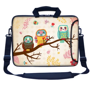 17.3 "17" Neopreno Laptop Bag Manga con bolsillo Shoulder Strap Handle 3080 - Imagen 1 de 3