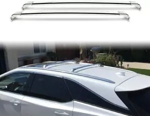 2Pcs Roof Rail Rack Cross Bars Crossbar FIt for Lexus RX RX350 RX450h 2016-2020 - Picture 1 of 7