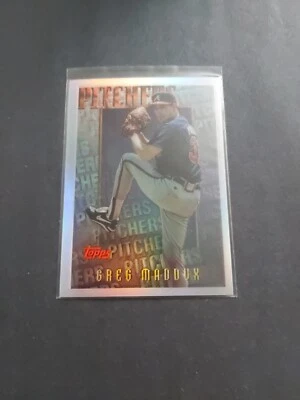 1996 Topps Mystery Finest Greg Maddux Refractor Insert #m2 Braves - Image 1 of 2