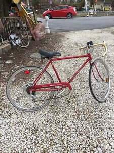 VTG SCHWINN 5-SPEED MENS ROAD CRUISER BIKE SPEEDSTER COLLEGIATE RED - Picture 1 of 6