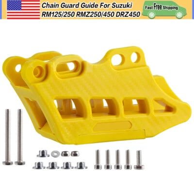 Chain Guard Guide For Suzuki RM125 RM250 RMZ250 RMZ450 DRZ 250/450/400S RMX 450Z - Image 1 of 4