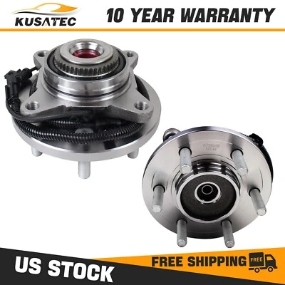 Pair(2) Front Wheel Bearing Hub Assembly For 2005 2006 2007 2010 2016 Ford F-150 - Изображение 1 из 4