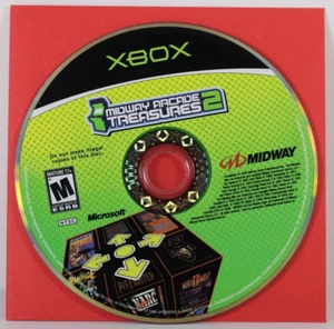 Midway Arcade Treasures 2 (Microsoft Xbox, 2004) Loose - Picture 1 of 2