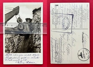 Foto AK OPPELN 1941 Schlesische Zement Industrie AG Baggerarbeit Stein ( 115636 - Bild 1 von 1