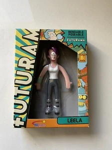 Futurama Leela NJCroce 2008 Bendable Collectible Action figure NEW - Picture 1 of 5