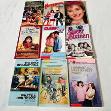 80's / 90's Teen Romance Novel Paperback Lot of 9 Apple Dell Yearling Scholastic