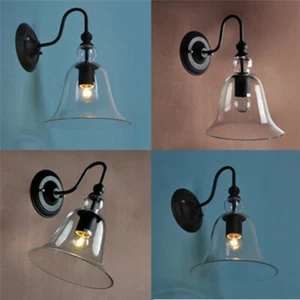 3X Indoor Wall Lamp Hallway Wall Lights Balcony Glass Lighting Hotel Wall Sconce - Picture 1 of 9