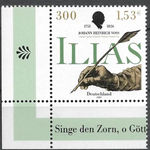 2001 Deutschland Mi. 2170 **MNH EUL Johann Heinrich Voss - Bild 1 von 1