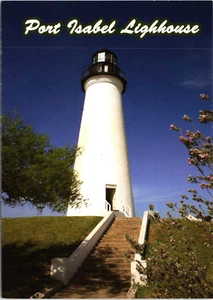 Postal Faro Port Isabel South Padre Island, Costa del Golfo de Texas - Imagen 1 de 5