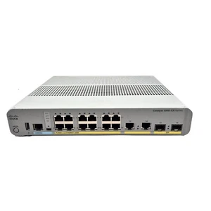 Cisco WS-C3560CX-12PC-S 12-Port PoE+ 1GbE 2x Combo 1GbE SFP Network Switch - Afbeelding 1 van 1