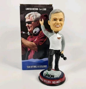 Coach Frank Beamer Bobblehead VT Virginia Tech SGA Salem Red Sox VA - Picture 1 of 24