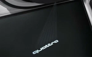 New Genuine Audi Quattro LED Puddle Lights ( with small connectors ) 4G0052133H - Picture 1 of 6