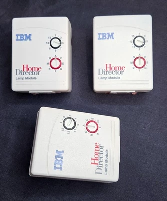 X10 Home Automation Lamp Module - Lot of 3 - IBM Home Director - Image 1 of 3