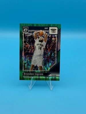 2024-25 Donruss Optic Brandon Ingram #150 Green Shock/149 - PELICANS Foto 1 de 2