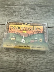 Vintage Cassette Peace In The Valley Country Gospel Alan Jackson Brooks Dunn 199 - Picture 1 of 6