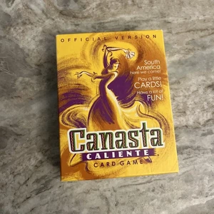 Vintage Canasta Caliente Card Game Official Version Hasbro 2001 Parker Brothers - Picture 1 of 6