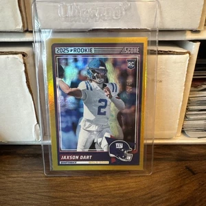 2025 Panini Score Gold Zone Jaxson Dart Rookie /50 New York Giants #35 - Bild 1 von 2