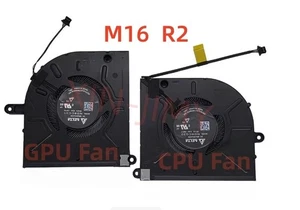 Ventilador de refrigeración CPU portátil para DELL AIienware M16 R2 02GN4X 12v CPU + VENTILADOR GPU - Imagen 1 de 4