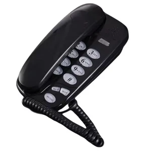 -580 Big Button Corded Phone with Call Light Wall Mount or Desk Phone L7V1 - Zdjęcie 1 z 7