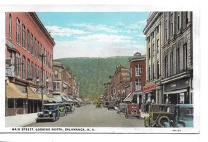 Salamanca, NY - Main Street looking North - Picture 1 of 2