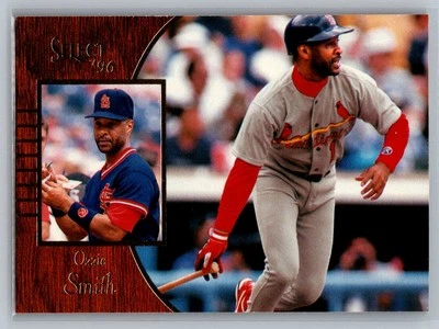 1996 Select #67 Ozzie Smith - Image 1 of 2