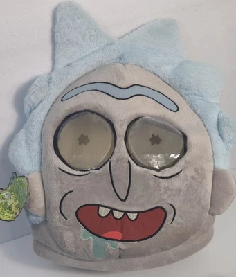 Rick and Morty Big Greeter Plush Head Morty Adult Swim Halloween Costume - Image 1 of 4