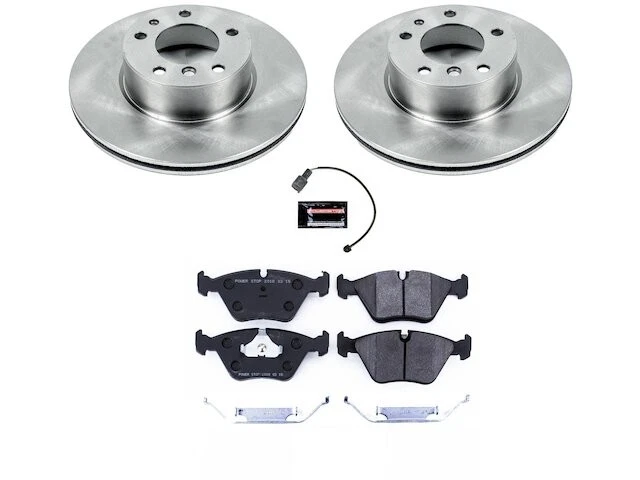 Front Brake Pad and Rotor Kit For 1994-1995 BMW 530i HZ499VD - Image 1 of 1