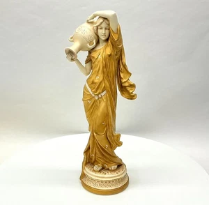 Royal Dux Bohemia – Art Nouveau porcelain figure “Water Carrier” – c1900/30 - Picture 1 of 11