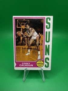 1974-75 Topps - Corky Calhoun #107. Suns. F12 - Picture 1 of 2