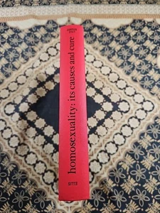 HOMOSEXUALITY : it's causes and cure HC BOOK (c) 1965 Dr. Albert Ellis VG+/EXC. - Picture 1 of 13
