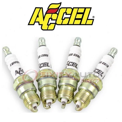 ACCEL Spark Plug for 1971-1974 Ford E-300 Econoline 5.0L V8 - Ignition dy - Image 1 of 4