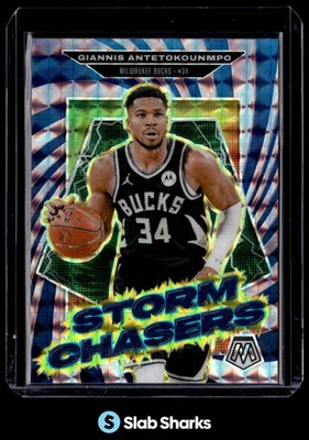 2024 PANINI MOSAIC #5 GIANNIS ANTETOKOUNMPO STORM CHASERS Foto 1 de 4