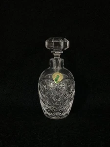 Waterford Crystal 5" (3 oz) Hand-Finished Vanity Perfume Bottle w/ Stopper - Picture 1 of 4