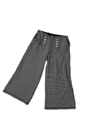 Брюки женские Lauren Ralph Lauren небольшие широкие в полоску морские укороченные - Изображение 1 из 4