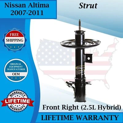Monroe OEM Front Right Strut For 2007-2011 Nissan Altima Lifetime Warranty Foto 1 de 4