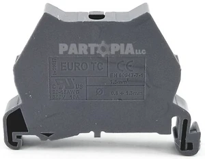 Morsetti 43610 EURO TC Thermoelement-Reihenklemme, 1,5 mm, 300 V, grau - Bild 1 von 5