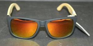 Panama Jack Black & Wood Frame Red MIR Lens 24791SPO001 see description New - Picture 1 of 7