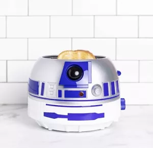 Star Wars R2-D2 Disney Tostadora Parrilla-Pain AUTÉNTICO Chip de Sonido de R2-D2 - Imagen 1 de 7