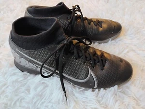 Nike Mercurial Superfly 7 Mens Size 6.5 Academy IC Indoor Black  Soccer Shoes  - Picture 1 of 10