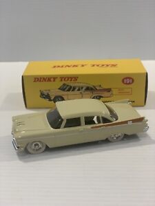 DINKY TOYS BY ATLAS DODGE ROYAL SEDAN 1/43 SCALE MADE IN CHINA.