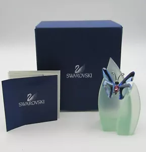 SWAROVSKI AZUA LT. SAPPHIRE EXOTIC BUTTERLY - NIB #719183 - Picture 1 of 6