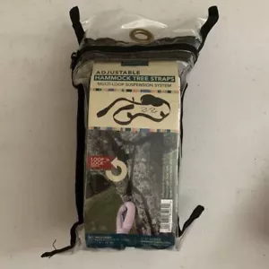 Paradise Hammocks Polyester Hammock Suspension System Brand New in Black - Picture 1 of 4