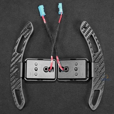 Carbon Magnetic Paddle Shifter For BMW G20 M3 M4 G80 G82 M340i I8 Steering Wheel - Image 1 of 3