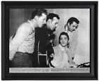 Million Dollar Quartet Poster Picture Frame - Elvis Presley - Johnny Cash - Jerr