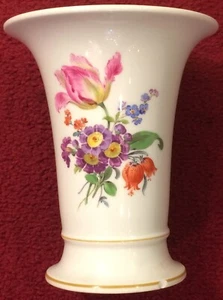 Für Restaurator: Vase der Manufaktur Meissen, beschädigt - Picture 1 of 6